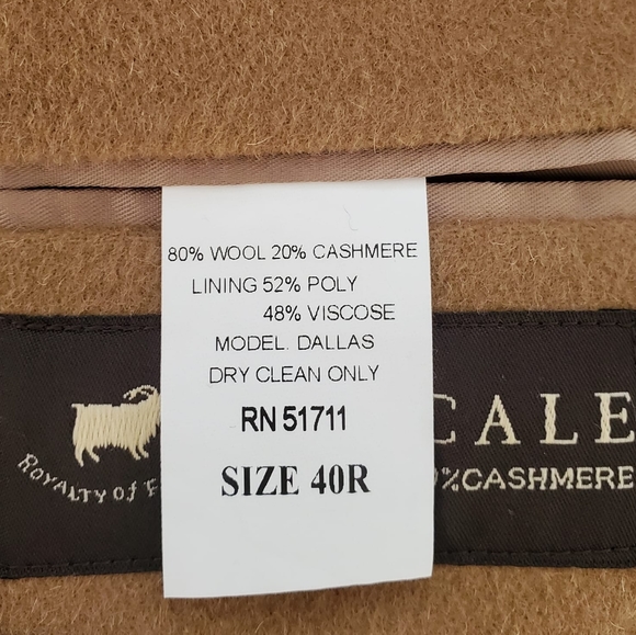 new Ralph Lauren Wool 80% & Cashmere 20% Coat - Picture 4 of 8